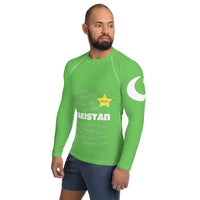 Pakistan Cricket Inspired Men's Rash Guard
